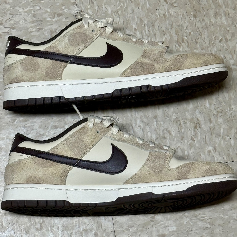 2021 Mens Nike Dunk Low Premium Animal Print